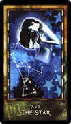 The Star Tarot card in Archeon deck