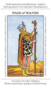 Page of Wands Tarot card in Apprentice deck