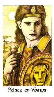 Knight of Wands Tarot Card