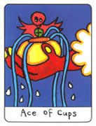 Ace of Cups Tarot card in African Tarot deck