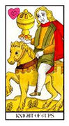 Knight of Cups Tarot card in Angel Tarot deck