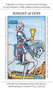 Knight of Cups Tarot card in Apprentice deck