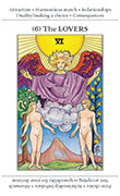 The Lovers Tarot card in Apprentice deck