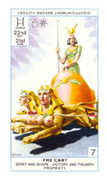 The Chariot Tarot card in Cagliostro deck