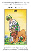 Strength Tarot card in Apprentice deck